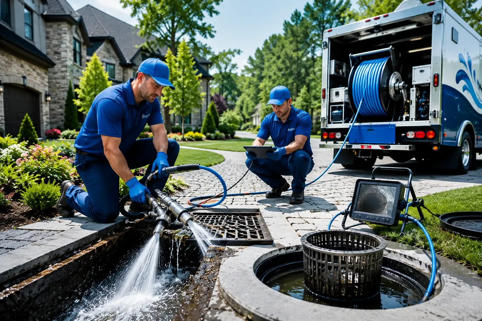 Local outdoor drain cleaning professionals in Milledgeville, GA
